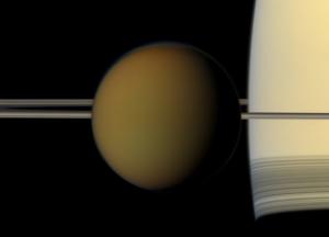 Ученые создали первую глобальную карту Титана (фото)