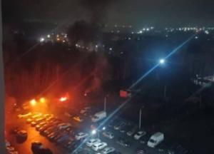 "Там все горить!": у російському Орлі гучна ніч, "зоряне небо" впало на житловий квартал (відео)
