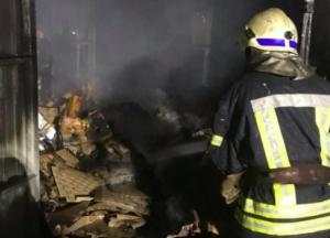В Кривом Роге ночью горел супермаркет