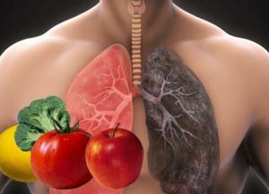 Названы самые полезные продукты для легких