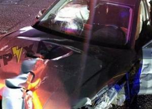 В Харькове пьяный футболист устроил массовое ДТП (видео)