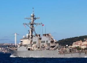 Эсминец США с ракетами зашел в Черное море