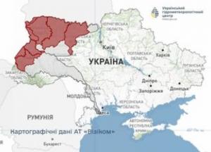 Гідрометцентр попередив про низький рівень води в річках на заході України