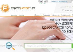 Полный пакет услуг по созданию и управлению сайтами от компании Freehost