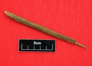 В средневековом форте найдена самая старая чернильная ручка 