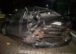 Под Киевом полицейская погоня закончилась масштабным ДТП