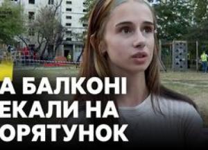 Київ: мешканці розповідають про наслідки удару по багатоповерхівці