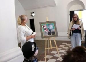 Олександр Дубовик подарував «Софії Київській» картину вартістю понад 180 тисяч гривень