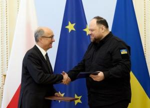 Парламенти України та Польщі підписали декларацію про стратегічне партнерство (фото)