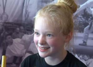 11-летняя украинка установила силовой рекорд (видео)