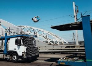 Украинский паркурист совершил рекордный прыжок (фото)