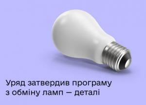 Обміняти лампи розжарювання на світлодіодні у відділеннях Укрпошти можна буде з кінця січня