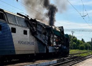 На Одещині дрон-камікадзе влучив у пасажирський поїзд (фото)