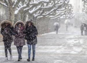 В Киев идет снежная буря 