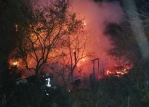 В Киеве на пепелище мусора обнаружили тело мужчины