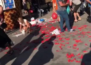 В Харькове националисты сорвали акцию агитаторов "Партии Шария" (видео)