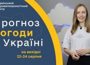 Прогноз погоди на вихідні: спека, грози та різке похолодання в Україні