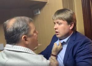 Ляшко подрался с нардепом от "Слуги народа" (видео)