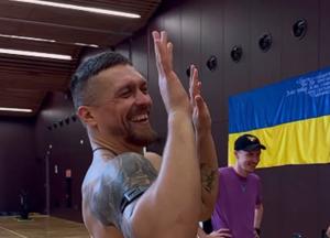 Олександр Усик показав свої баскетбольні вміння (відео)