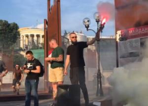 В центре Киева протесты: Шария и Клюева требуют убрать с выборов (видео)