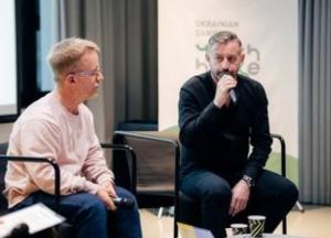 У Києві презентували данський переклад збірки оповідань «Арабески» Сергія Жадана