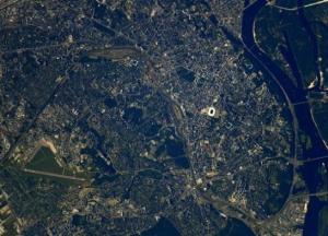 Астронавт NASA сделал снимок Киева из космоса