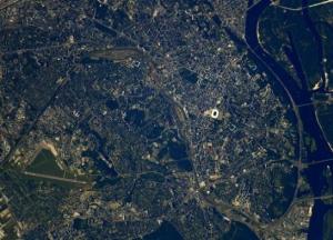 Астронавт NASA сделал снимок Киева из космоса