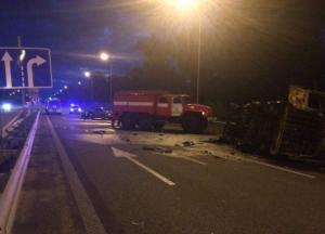  ДТП на киевской трассе: солдаты-контрактники заживо сгорели в машине 