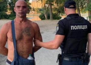 В Киеве задержали рецидивиста, который избил и ограбил пожилого мужчину