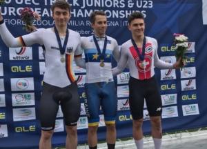 Украинец стал чемпионом Европы по велоспорту среди юниоров