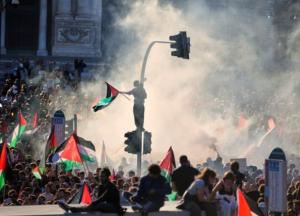 Містами Європи пройшли багатотисячні пропалестинські акції