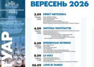 Національна філармонія України: як концерти відбуватимуться під час повітряних тривог