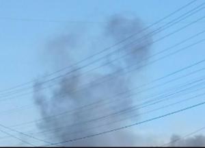 Щойно ворог закидав балістикою Бориспіль під Києвом: сильна пожежа і дим (відео)