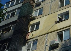 В Днепре пожар на балконе многоэтажки распространился на три квартиры