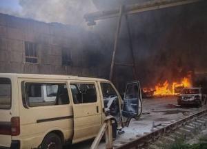 У Павлограді ракета Бандероль знищила депо "Укрпошти", загинули працівниці: відео моменту прильоту