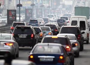 Киев сковали пробки (карта)