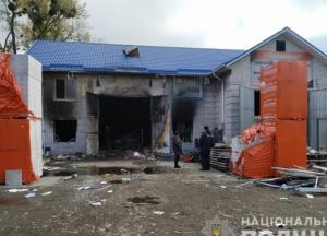 Под Киевом в магазине стройматериалов прогремел взрыв, есть раненые