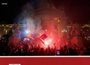 Студентський рух у Сербії заявив про перемогу на виборах