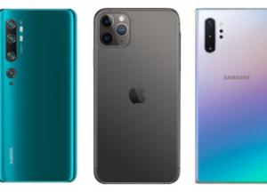 Названы смартфоны 2019 года с лучшими камерами