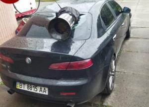 В Киеве устроили массовый погром авто (фото)