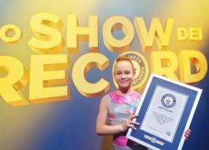 11-летняя гимнастка из Одесской области установила мировой рекорд