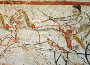 Археологи нашли захоронение военачальника с колесницей возрастом 2500 лет
