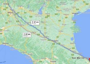 Итальянец прошел 450 км, чтобы "остыть" после ссоры с женой