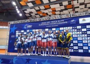 Украинцы завоевали первые две медали на чемпионате Европы по велотреку