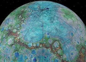 Создана цветовая карта поверхности Меркурия