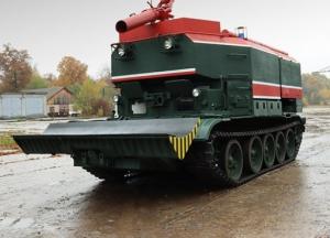 ВСУ получили модернизированные пожарные танки (фото)