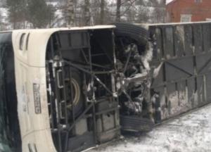 В России перевернулся автобус с украинцами (фото) 