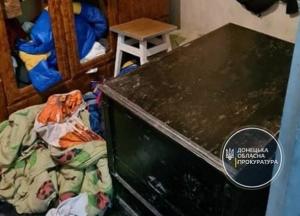 В Донецкой области в запертом сундуке нашли двух погибших детей